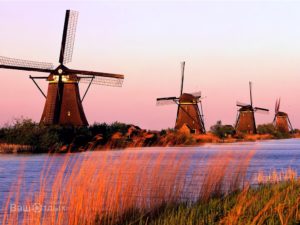 Мельницы в Голландии
