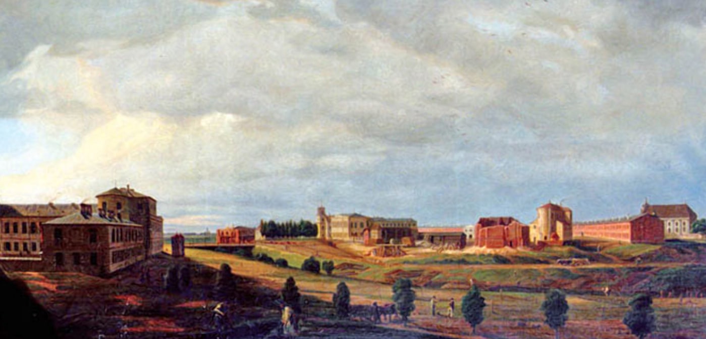 Брестская крепость в 1840 году
