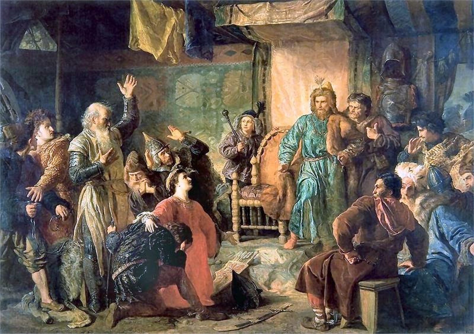 Витовт в плену у Ягайло