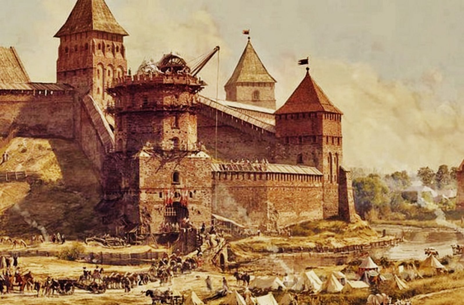 Новогрудский замок в 16 веке