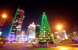 Новогодние праздники в Минске