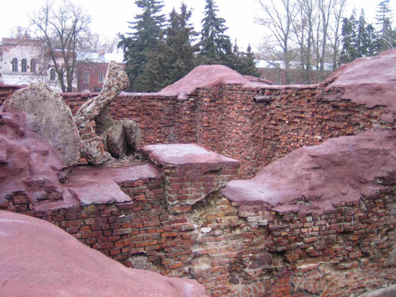 Руины иезуитского монастыря