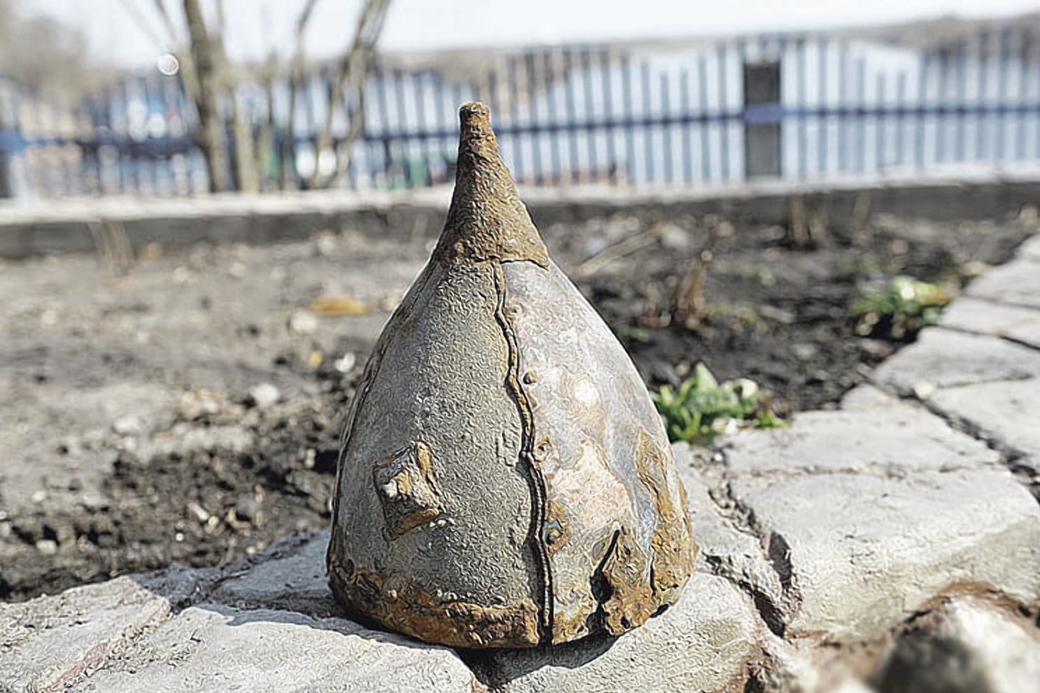 Шлем Изяслава найденный в Бобруйске