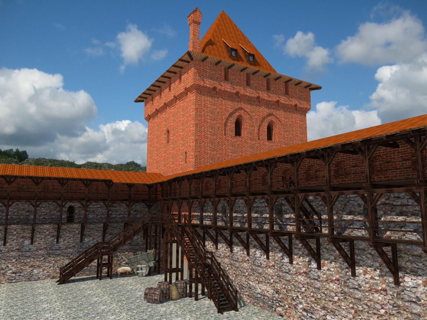 Башня с подземной тюрьмой Кревского Замка