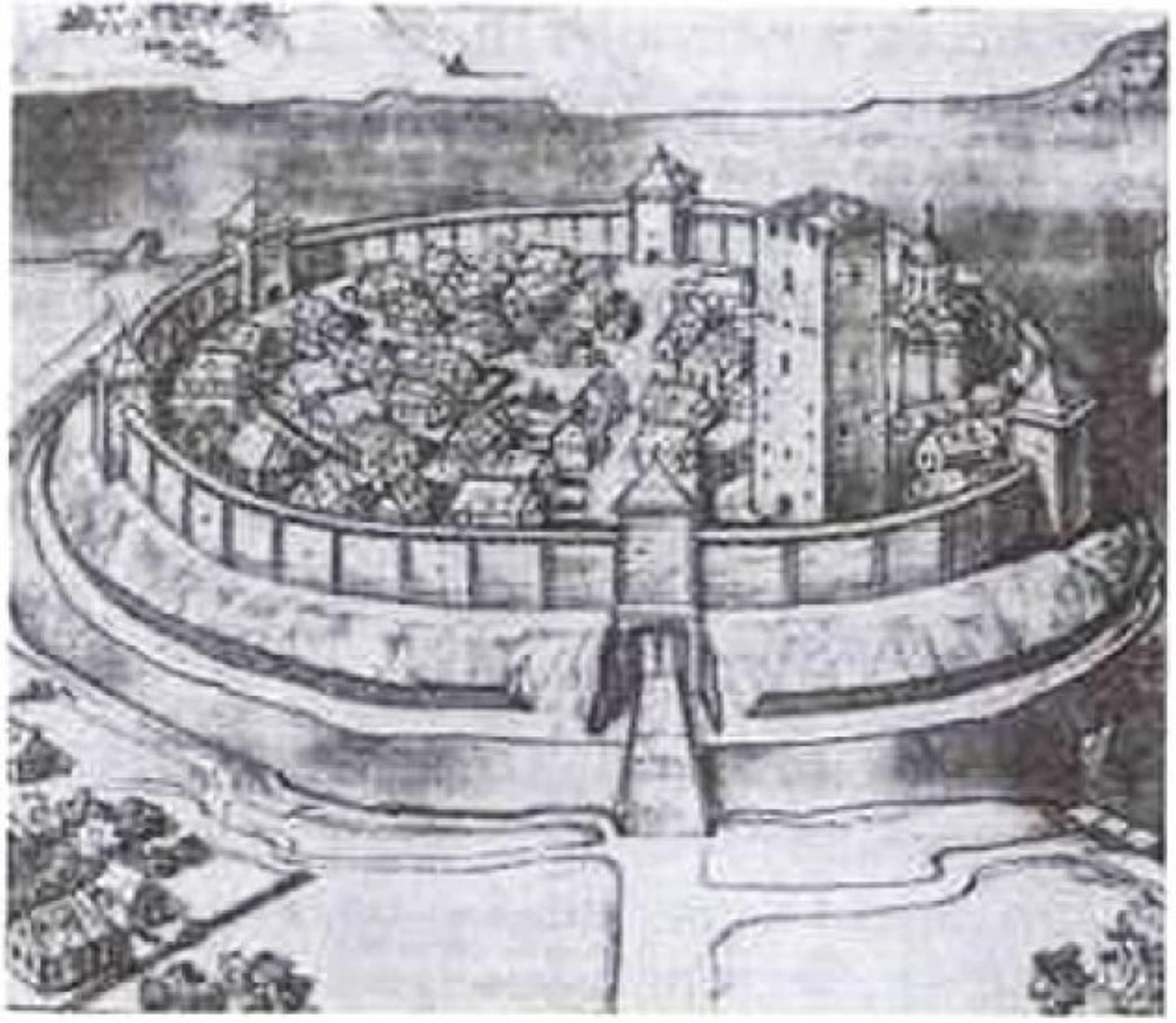 Брест еще в 13 веке сохранял планировку форта викингов
