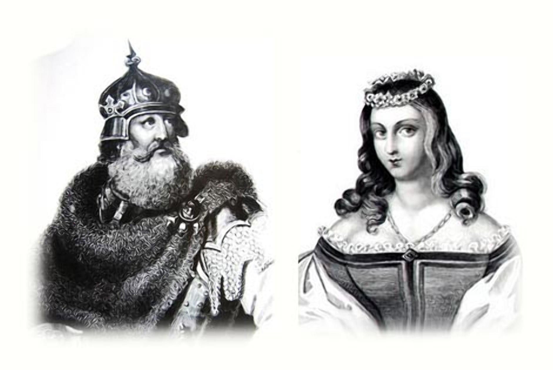 Великий князь Кейстут и его язычница жена - Берута