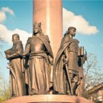 Витовт на памятнике тысячелетия Бреста