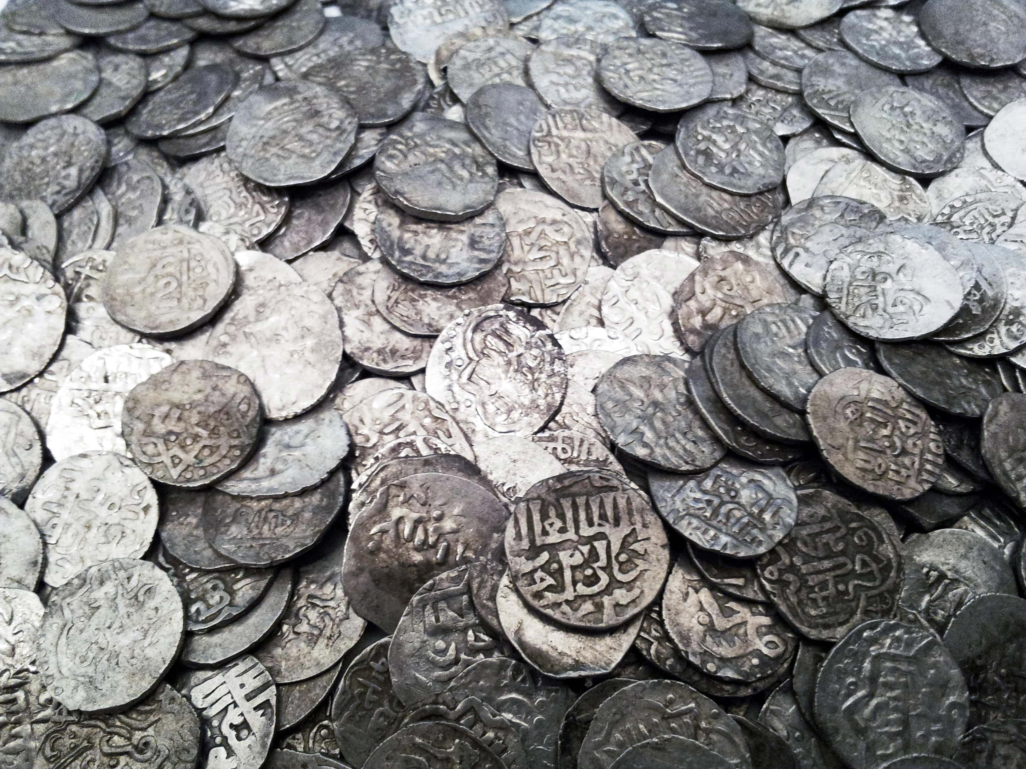 Клад серебрянных дирхемов найденный в Брестском районе