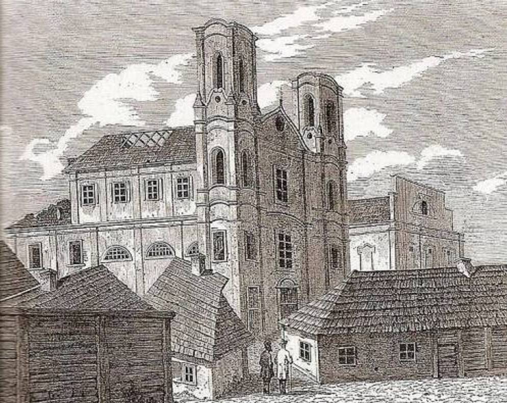 Монастырь доминиканцев находился в Любче до середины 17 века