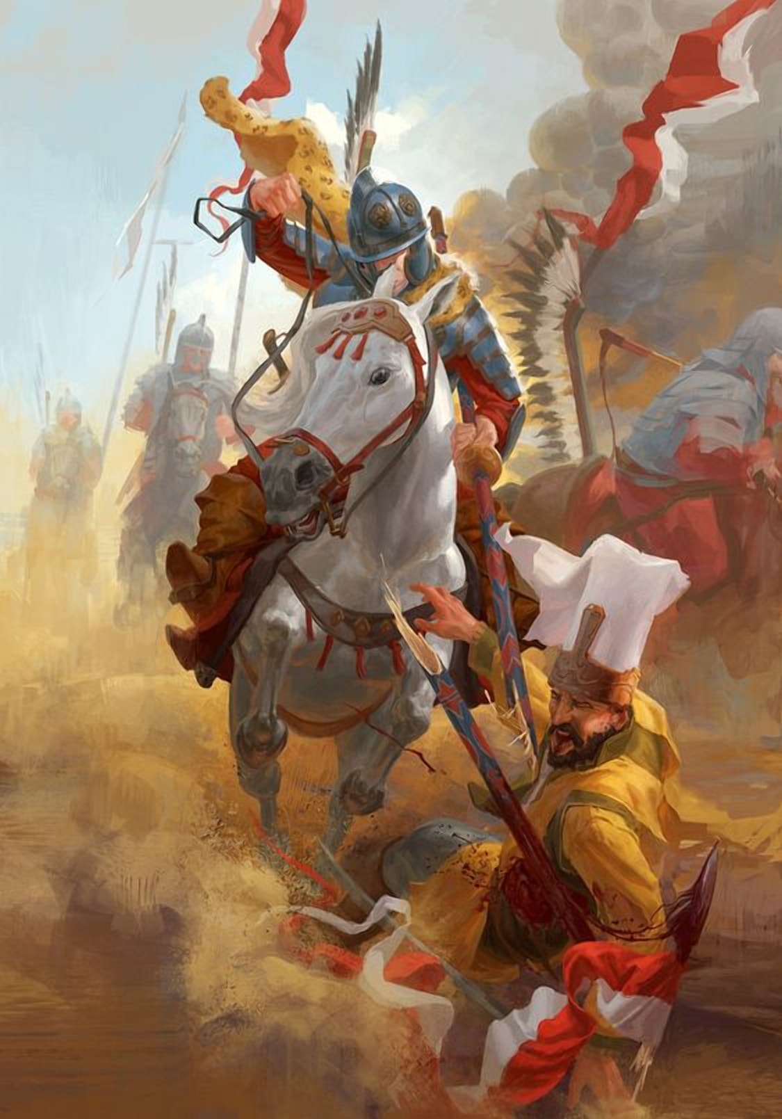 В битве при Хотине было остановлено огромное осман6ское войско