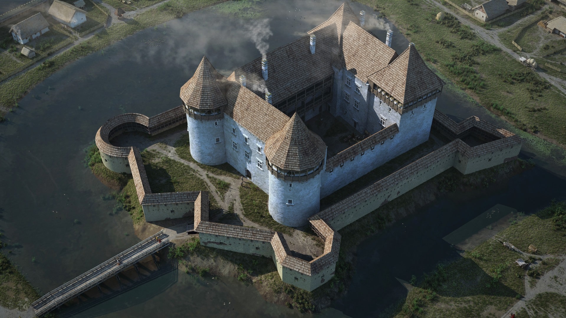 Оршанский замок был центром крупной крепости ВКЛ