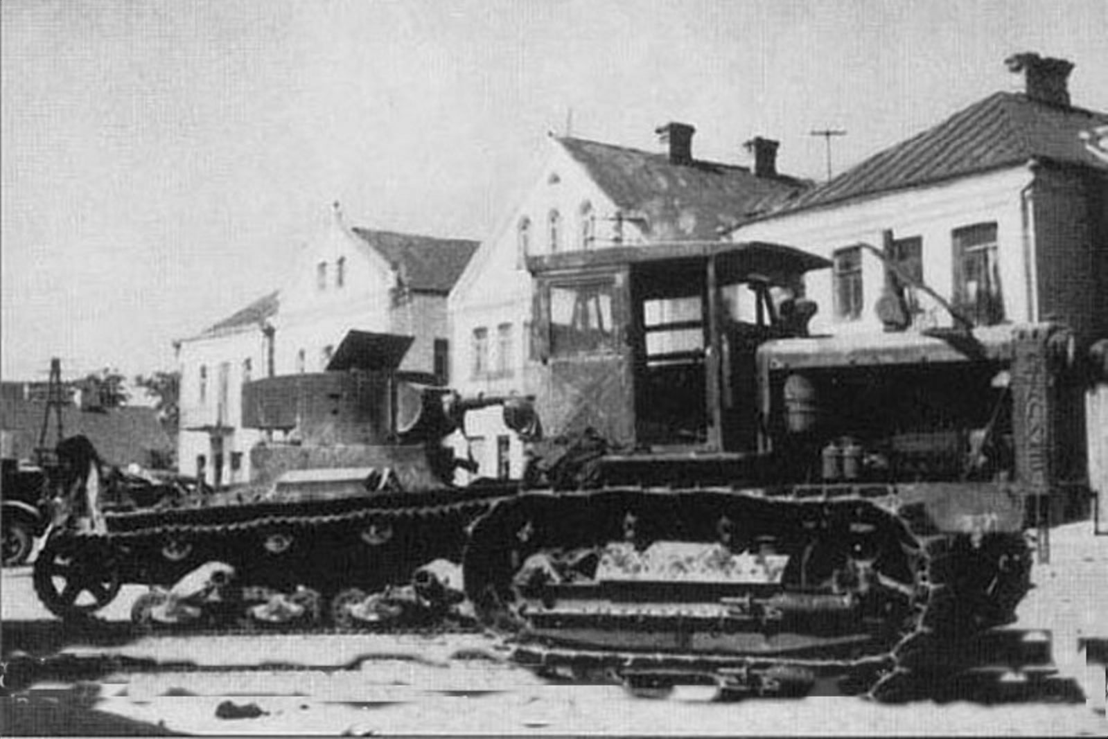 В центре Кобрина в июне 1941 года