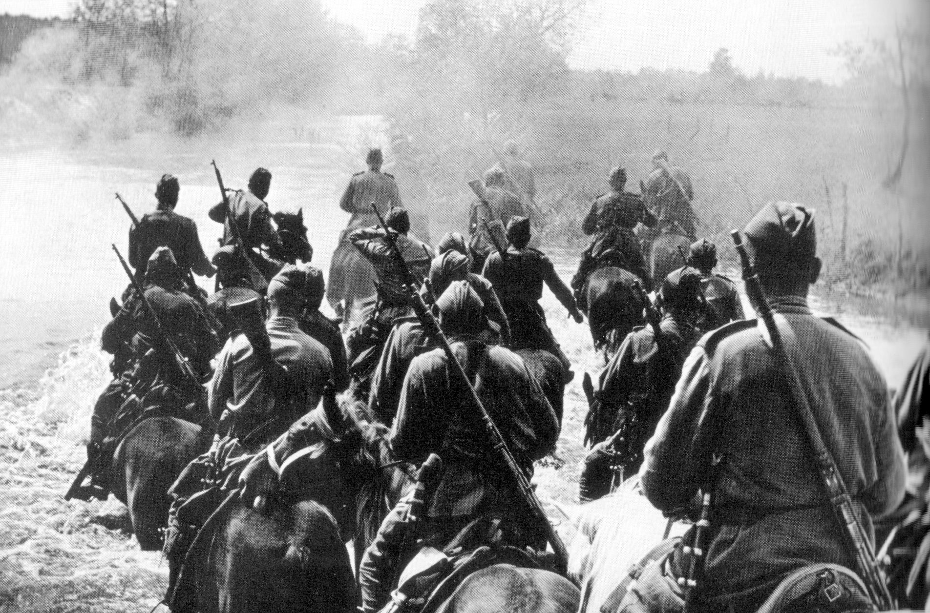 Кавалеристы РККА в 1941 году