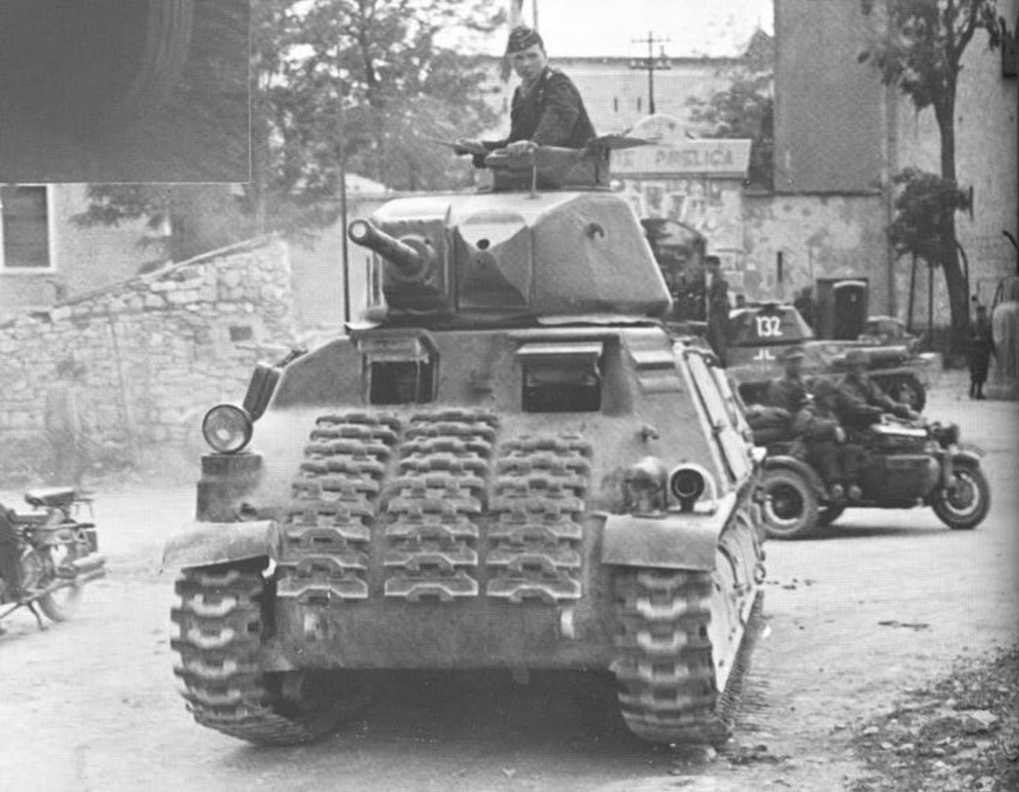 Немецкий танк был единственным подбитым в крепости