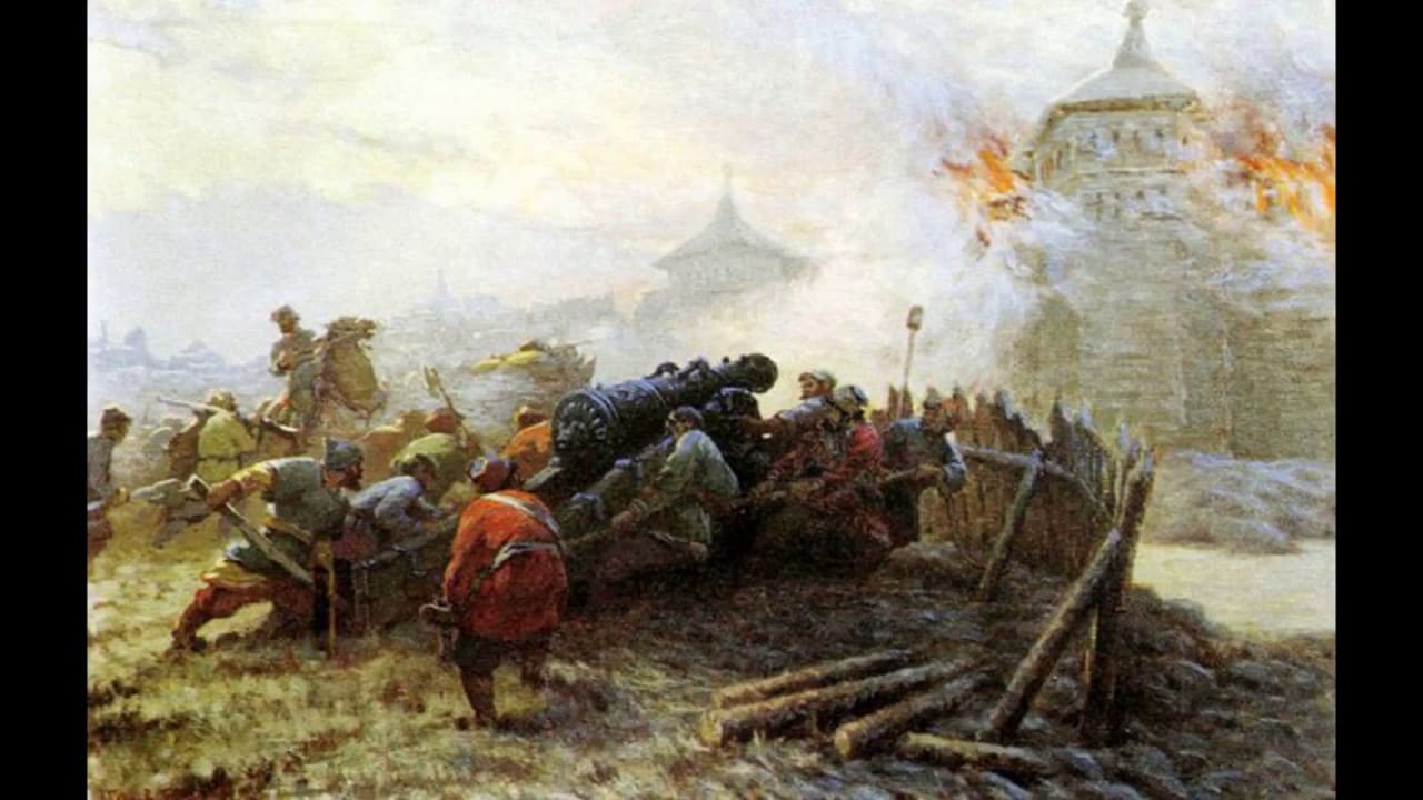 Артиллерия Ивана Грозного была современной.