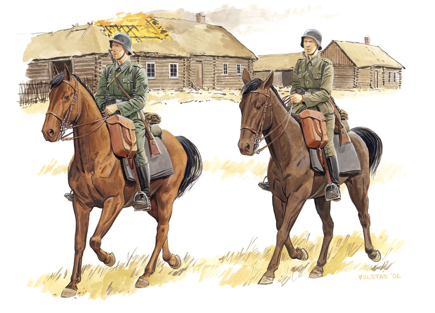 1 кавалерийская дивизия воевала под Малоритой
