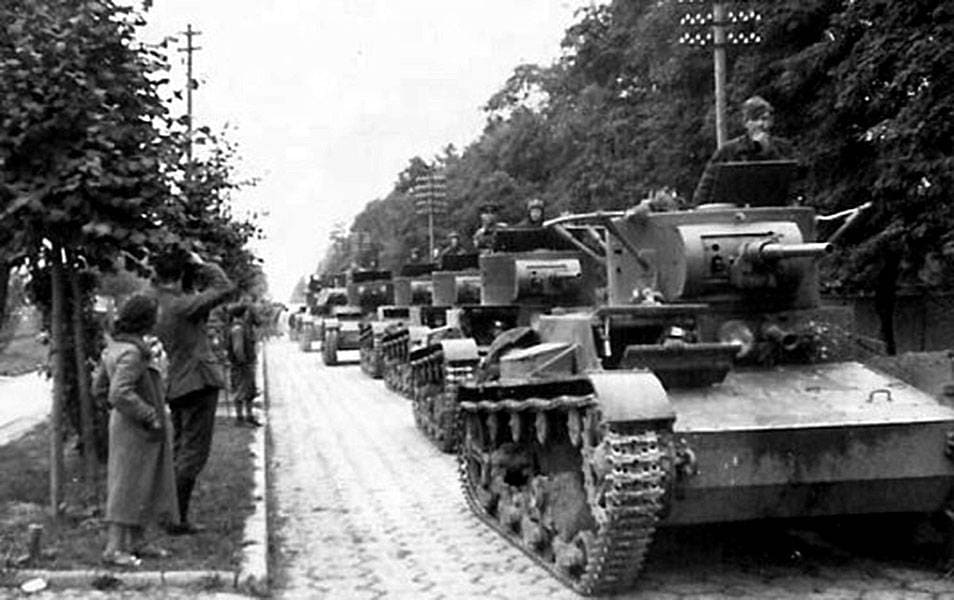 Конвойный батальон НКВД вошел в Брест сразу после танков