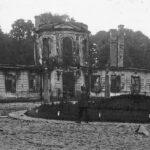 Разрушенный дворец в 1940 году