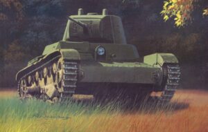 Т-26 основной танк 22-ой танковой дивизии