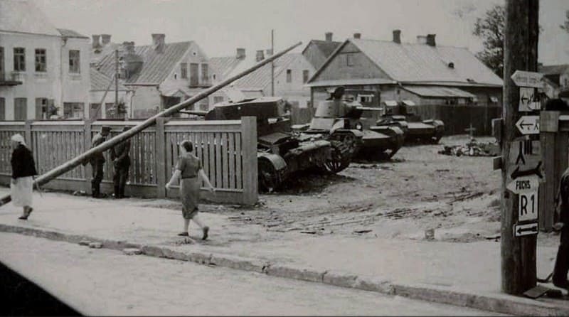 Оккупированный Кобрин летом 1941 года