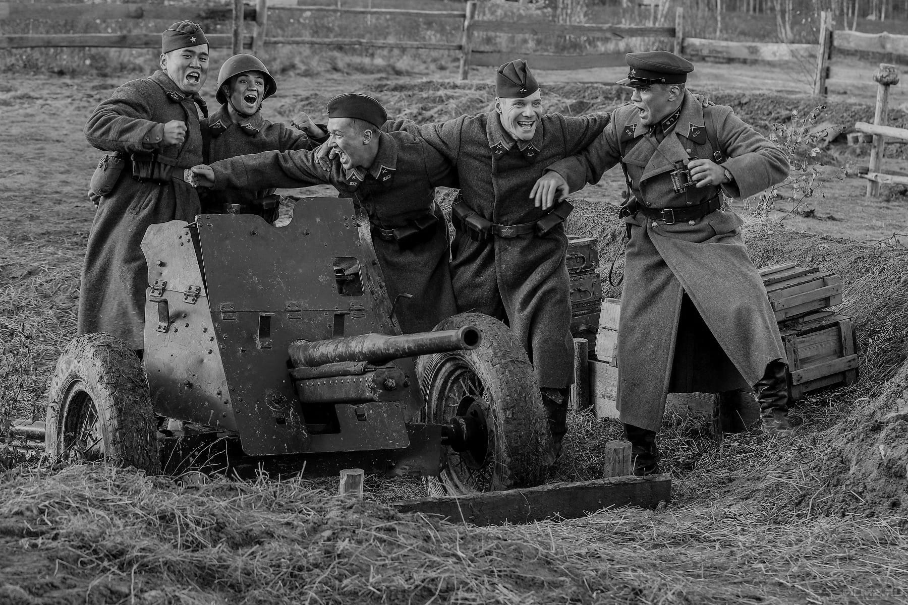Орудия ПТО мешали немцам сбить с позиций советский мотострелковый полк