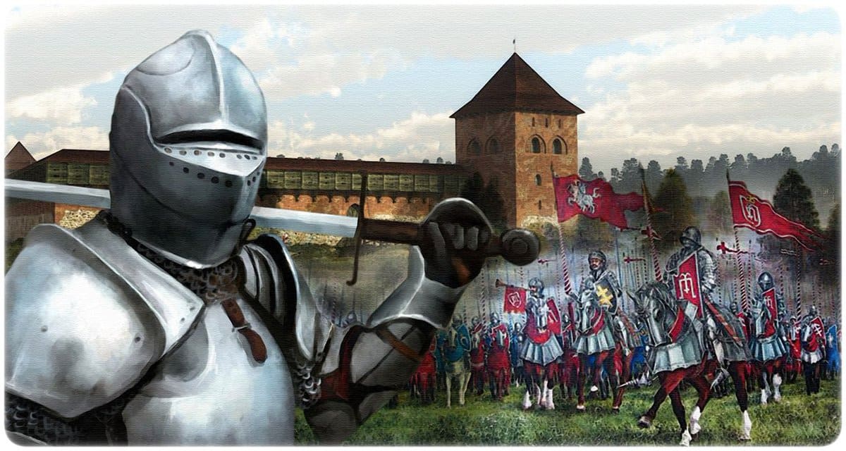 Рыцари Великого княжества Литовского вытеснили орден из Полоцка