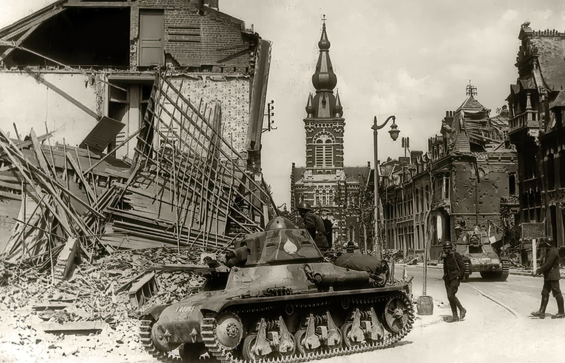 Вторая мировая война уже шла в Европе