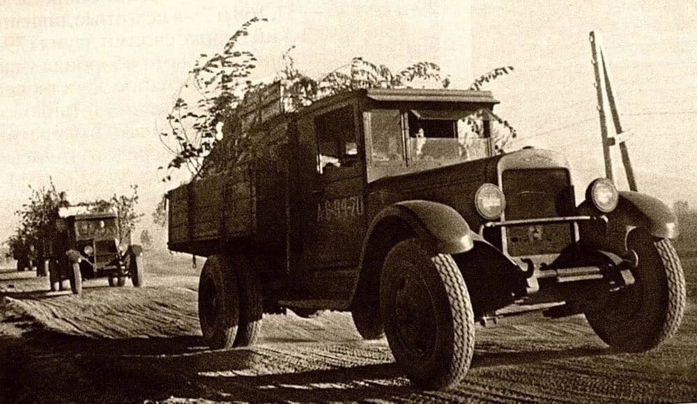 ЗИС-5 основная машина автомобильного батальона НКВД