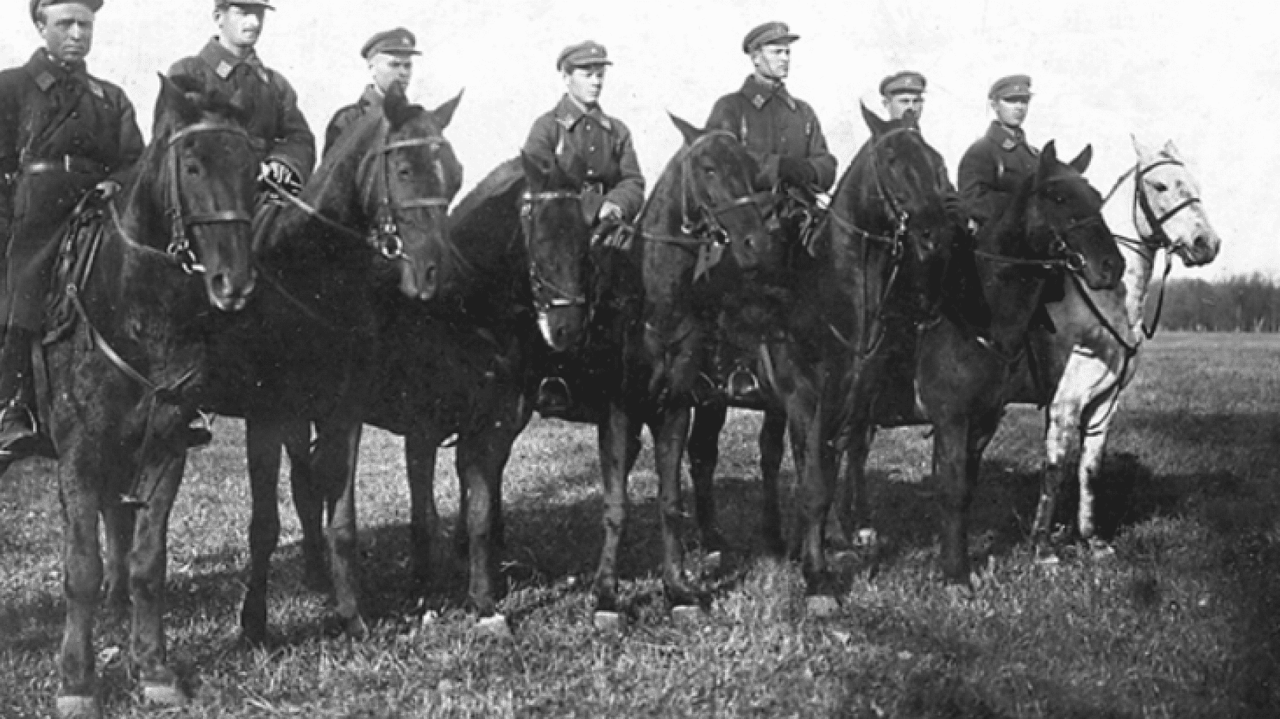 Конные патрули НКВД использовало в Западной Белоруссии.