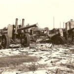 Большинство тяжелого вооружения 28-стрелкового корпуса было захвачено немцами.