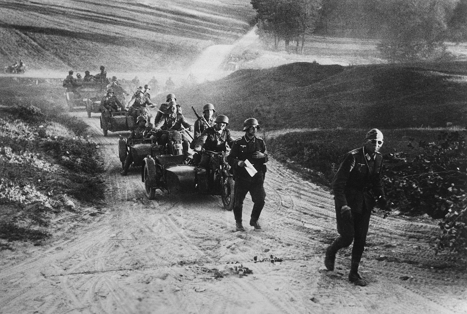 Пехотная дивизия без сопротивления продвигалась на Высоко-Литовск