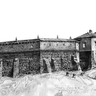 Старый замок в Гродно во времена Витовта