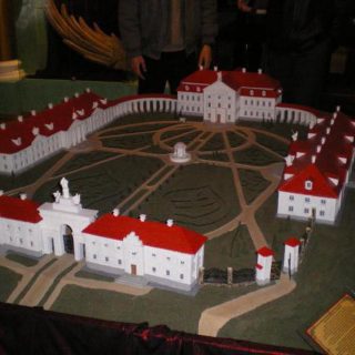 Ружаны макет дворца