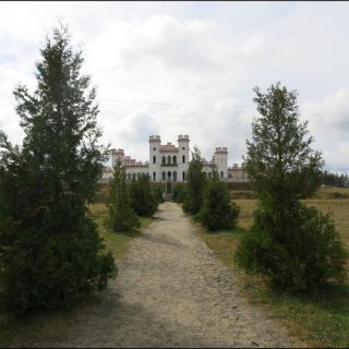 Дворец Пусловских, фасад