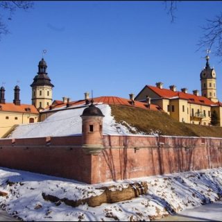 Несвижский замок зимой