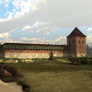 Крево замок реконструкция